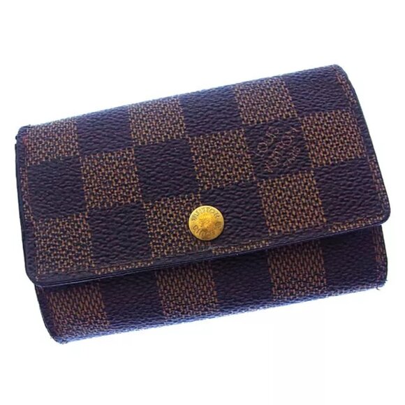 Louis Vuitton Key holder Key case Damier Woman Authentic Used - Picture 1 of 5